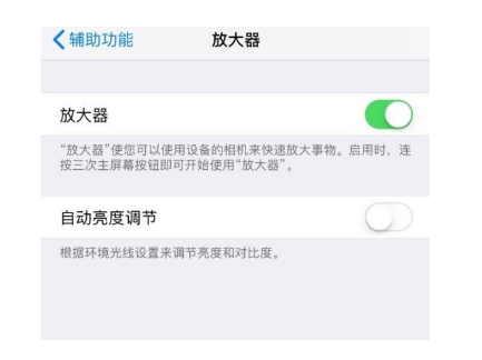 沿河苹果14服务店分享iPhone14辅助功能快捷键设置方法 